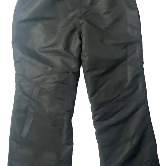 Swiss Tech Kids Snow Pants Size M (8) Black | Insulated Winter Ski Pants - Picture 6 of 13